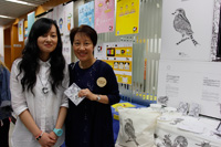 Chen Ching-lam (left) and Dr. Ella Chan